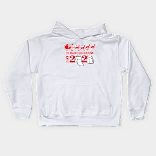 The year of the lockdown 2020 Christmas Kids Hoodie